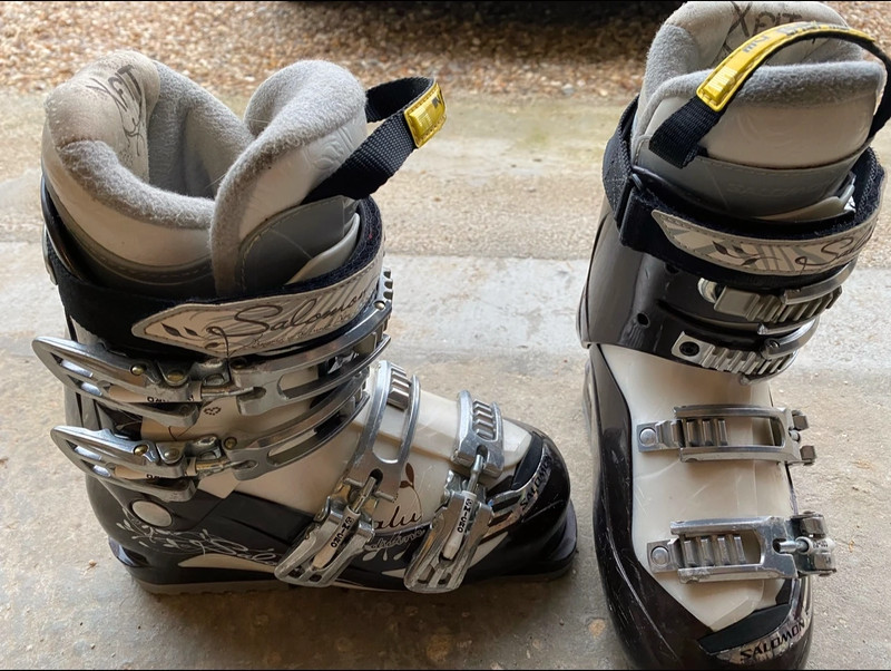 Chaussures de ski filles femmes Salomon 36