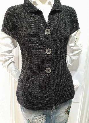 Chaleco de punto. TU (talla única), brand: Local, condizioni: Nuovo con cartellino, taglia: Taglia unica, €7.80, €8.89 include la Protezione acquisti