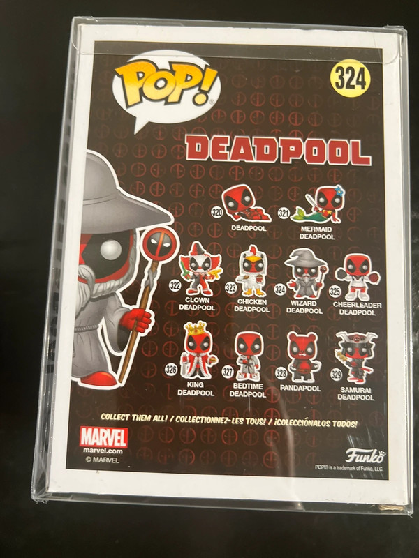 Funko pop. Wizard Deadpool 324 3