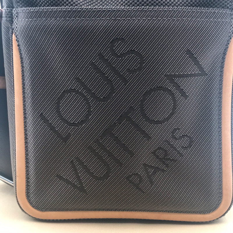 Sacoche noire damier geant messenger Louis Vuitton - Vinted