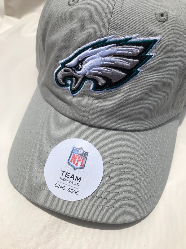 NFL Team Apparel Philadelphia Eagles Hat Tan Strapback 3