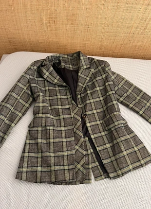 Chaqueta vintage de cuadros, marque: Vintage, état: Neuf sans étiquette, taille: S / 36 / 8, 10,00 €, 11,20 € Protection acheteurs incluse