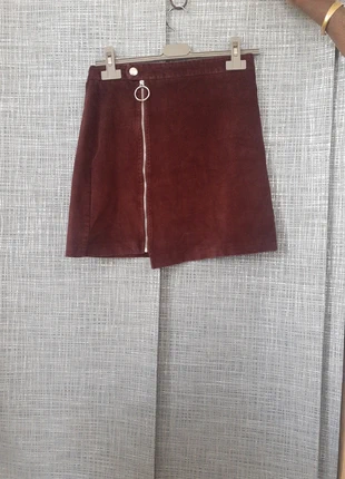 Jupe trapeze velours, marque: Camaïeu, état: Très bon état, taille: S / 36 / 8, 5,00 €, 5,95 € Protection acheteurs incluse