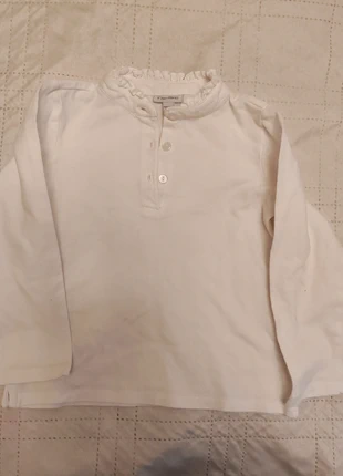 Polo bambina 30-36 mesi fagottino bianca, brand: Fagottino, condizioni: Ottime, taglia: 24-36 mesi / 92 cm, €3.50, €4.38 include la Protezione acquisti