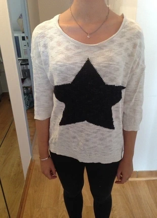 Pull blanc et noir Zara, marque: Zara, état: Bon état, taille: M / 38 / 10, 8,50 €, 9,63 € Protection acheteurs incluse