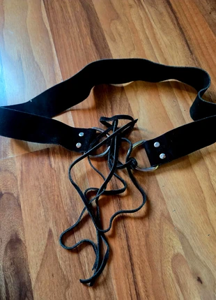 Cinturon de ante negro flecos boho, marque: Boho Style, état: Très bon état, taille: 85 cm, 2,99 €, 3,84 € Protection acheteurs incluse