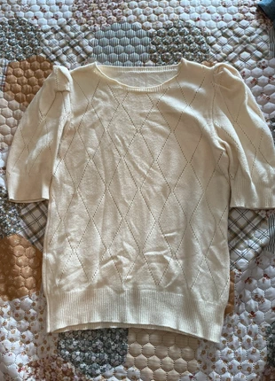 Cream knitted top, brand: Made In Italy, condition: Very good, size: L / 40 / 12, €5.00, €5.95 includes Buyer Protection