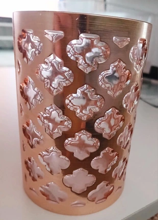 Pot à crayon ou à pinceaux maquillage rose gold, brand: Action, condition: Very good, €1.00, €1.75 includes Buyer Protection