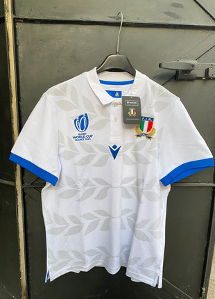 Maglia Italia Rugby Macron Maillot RWC 🇮🇹, marque: Macron, état: Neuf avec étiquette, taille: S, 69,00 €, 73,15 € Protection acheteurs incluse