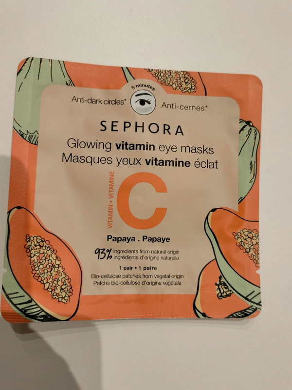 Masque yeux Sephora 1