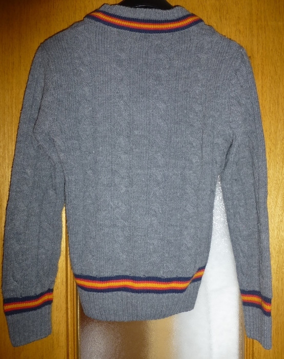 pull gris style uniforme 2