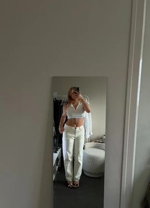 Mini crop top à col Pull&bear, marque: Pull & Bear, état: Très bon état, taille: S / 36 / 8, 3,00 €, 3,85 € Protection acheteurs incluse