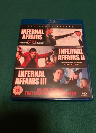 💿 Infernal Affairs Trilogie – Blu-ray – Palisades Tartan (UK Edition), zustand: Neu, 18,00 €, 19,60 € inklusive Vinted-Käuferschutz