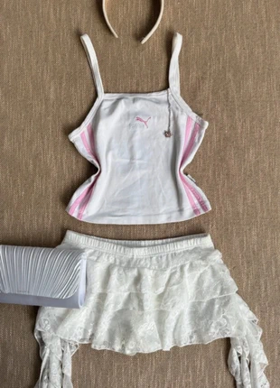 Top  type coquette & romantique aesthetic - Authentique vintage Y2K, marca: COQUETTE, estado: Muy bueno, tamaño: M / 38 / 10, 25,00 €, 26,95 € Protección al comprador Pro incluida