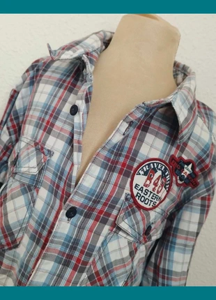 Chemise couleur bleu, rouge taille 16ans=4€, brand: R&B, condizioni: Buone, taglia: 16 anni / 176 cm, €4.00, €4.90 include la Protezione acquisti Pro