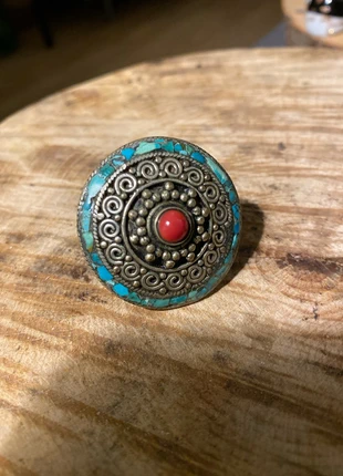Bague ethnique, zustand: Sehr gut, größe: 56.9 mm / 18.1 mm Ø, 8,00 €, 9,10 € inklusive Vinted-Käuferschutz