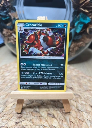 Crocorible Holo - SL01:Soleil et Lune - 85/149 - Carte Pokemon Française, marke: Pokémon, zustand: Sehr gut, 3,00 €, 3,85 € inklusive Vinted-Käuferschutz