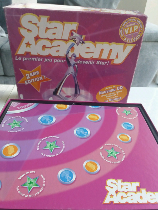 STAR ACADEMY 2ème édition : jeu de société ( TF1 Games, 3 à 8