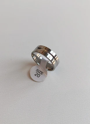 Anillo plateado de acero, marque: Local, état: Neuf avec étiquette, taille: 18,5 mm, 2,50 €, 3,33 € Protection acheteurs incluse