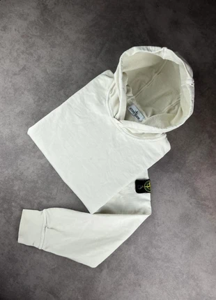 pull sweat hoodie knit crewneck stone island blanc / crème taille XS style streatwear oldmoney luxe, marca: Stone Island, estado: Muy bueno, tamaño: XS / 34 / 6, 90,00 €, 95,20 € Protección al comprador incluida