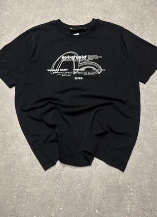 T-shirt Evisu noir Daicock Seagull printed coton japan X9-29, merk: Evisu, staat: Heel goed, maat: XL, € 34,90, € 37,35 inclusief Kopersbescherming