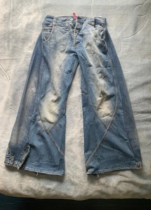 Upcycled Baggy Jeans, marca: Met, estado: Muito bom, tamanho: S / 36 / 8, €56.00, €59.50 inclui Proteção do Comprador