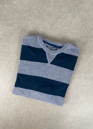 Pull Tommy Hilfiger à rayures gris / noir homme logo brodé taille M, marque: Tommy Hilfiger, état: Très bon état, taille: M, 17,00 €, 18,55 € Protection acheteurs (Pro) incluse