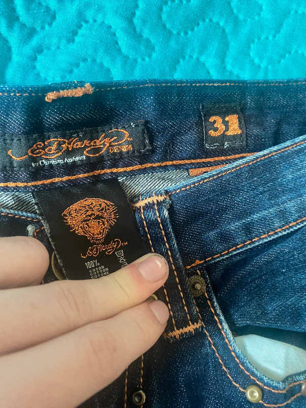 Ed Hardy rare jeans size 31 5