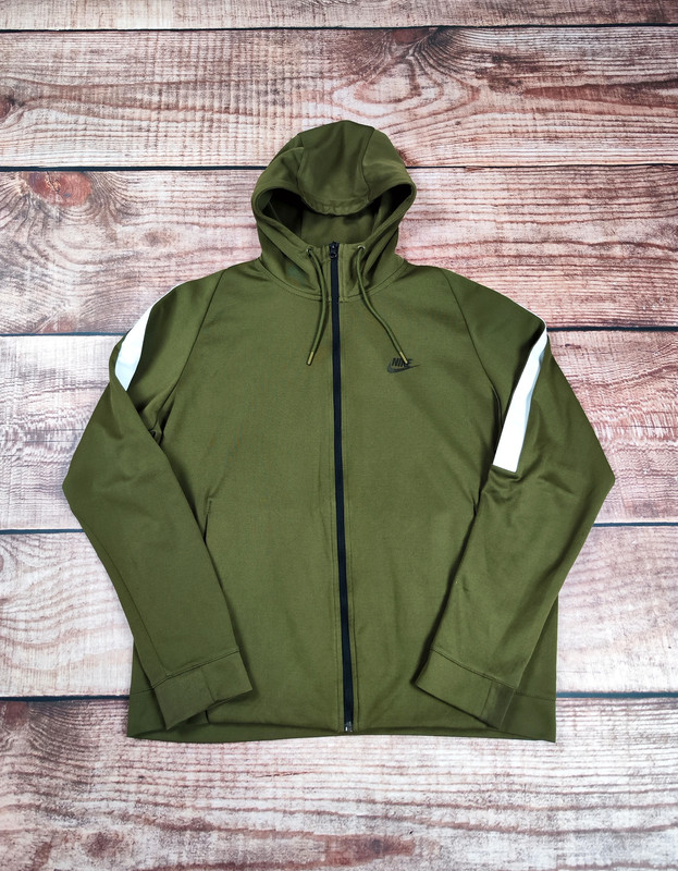 Bluza rozpinana Nike tech z kapturem zip hoodie y2k drill drip boxy ...