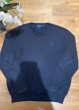 Pull Ralph Lauren bleu marine taille M, brand: Ralph Lauren, condition: Very good, size: M, €28.90, €31.05 includes Buyer Protection