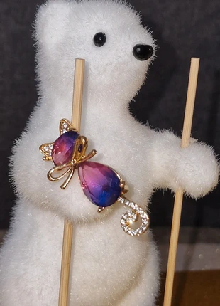 Jolie broche incrustée de cristaux, brand: Swarovski éléments type, condition: New without tags, €13.85, €15.24 includes Buyer Protection