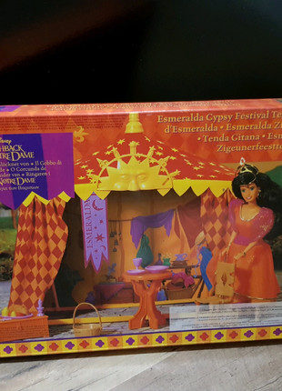 💖 Superbe coffret tente d'Esmeralda collection le bossu de notre Dame   Années '90💖