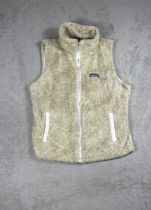 Veste polaire sans manche en full zip beige avec poches Patagonia Los Gatos femme taille M, marque: Patagonia, état: Très bon état, taille: M / 38 / 10, 48,00 €, 51,10 € Protection acheteurs (Pro) incluse