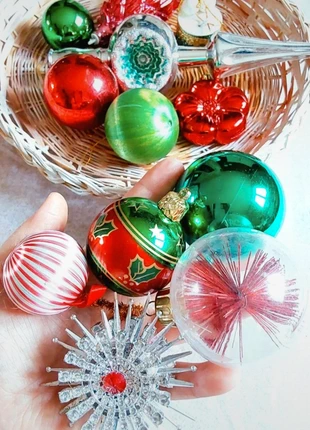 Décorations de sapin de Noël vintage, marke: vintage 70 80 90, zustand: Gut, 23,00 €, 24,85 € beinhaltet Vinted-Käuferschutz Pro