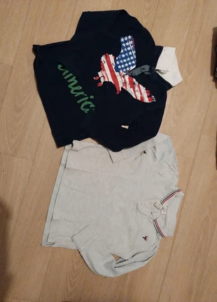 Lot polo manches longue , merk: Orchestra, staat: Veelgebruikt, maat: 5 jaar / 110 cm, € 5,00, € 5,95 inclusief Kopersbescherming