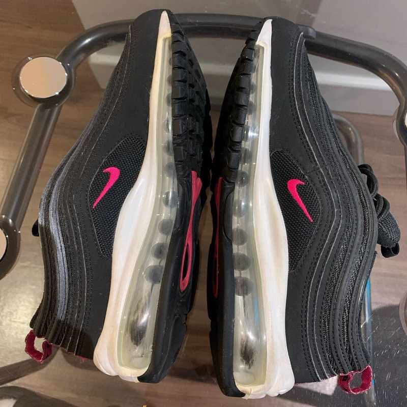 Air max 97 2024 black with pink tick