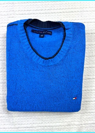 Sweat/Pull Tommy Hilfiger Bleu / Col rond ras de cou/Logo brodé / Taille S Homme, brand: Tommy Hilfiger, condition: Very good, size: S, €23.00, €24.85 includes Buyer Protection