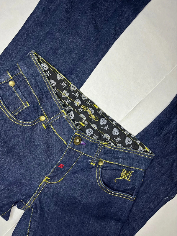 ed hardy flared jeans 3