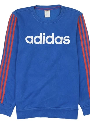 Adidas 90's vintage spellout crew neck sweatshirt - small blue, brand: adidas, condition: Very good, size: S, £20.00, £21.70 includes Buyer Protection Pro