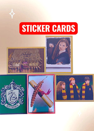 Harry Potter sticker cards, marque: Harry Potter, état: Neuf avec étiquette, 1,00 €, 1,75 € Protection acheteurs incluse