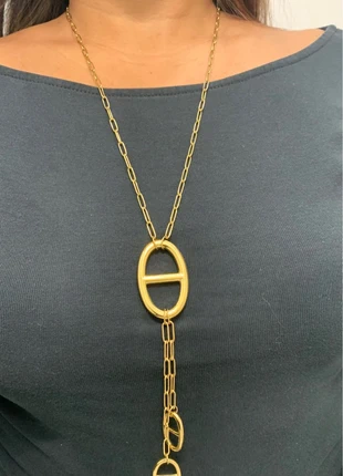 Sautoir doré en y maille marine acier inoxydable, marca: Tendance, estado: Muy bueno, 15,50 €, 16,98 € Protección al comprador Pro incluida