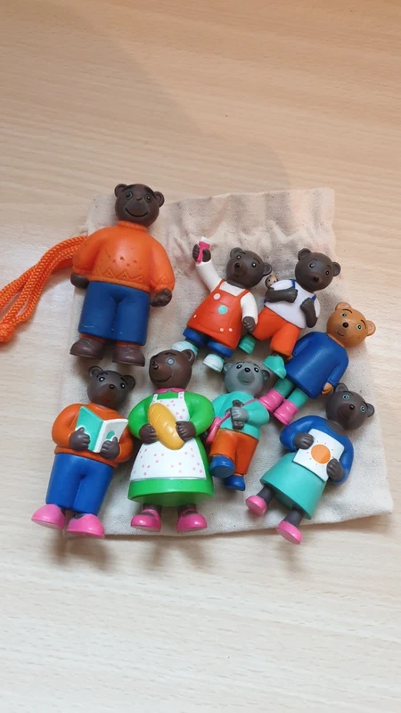 Lot petit ours brun dans son sac - photo numéro 7