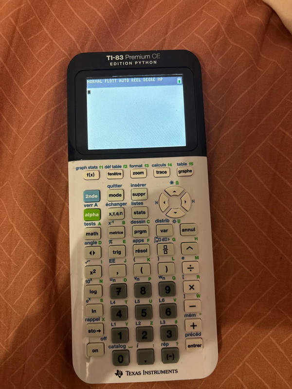 calculatrice texas instruments Tl-83 premium CE 1