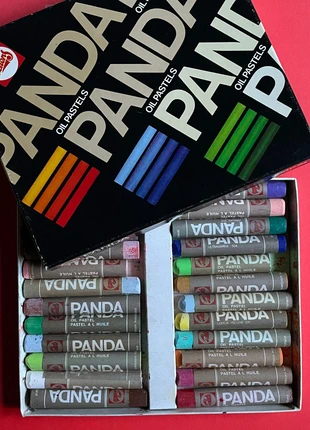 Pastelli ad olio Panda, brand: Panda, condizioni: Ottime, €5.00, €5.95 include la Protezione acquisti