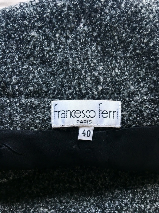 Jupe taille haute fendue Francesco Ferri 3
