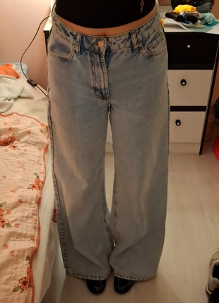 Jean bleu clair large, marke: Kiabi, zustand: Sehr gut, größe: M / 38 / 10, 10,00 €, 11,20 € inklusive Vinted-Käuferschutz