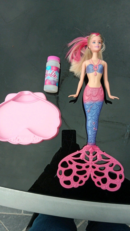 Barbie top sirene bulle