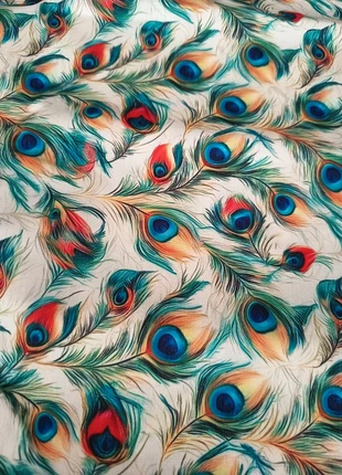 Tissu plume de paon, marque: TISSU, état: Très bon état, 10,00 €, 11,20 € Protection acheteurs (Pro) incluse