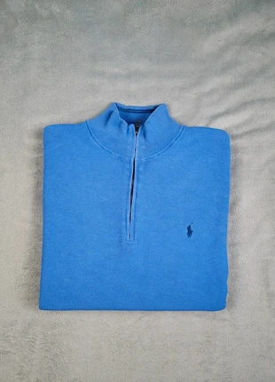 Pull 1/4 Zip / Col camionneur Ralph Lauren Bleu Taille XXL Homme Logo Brodé Bleu Coton Pima, marque: Ralph Lauren, état: Très bon état, taille: XXL, 41,99 €, 44,79 € Protection acheteurs incluse