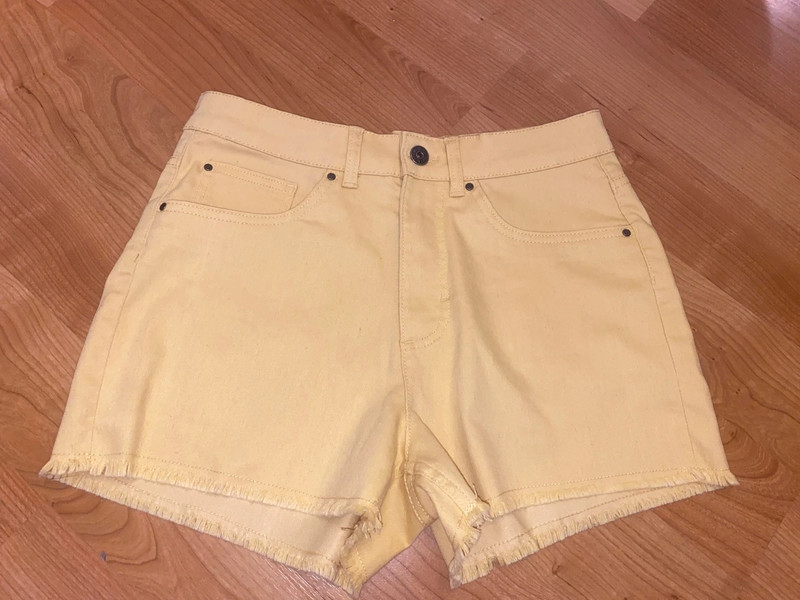 Shorts Hose gelb high waist esmara 40 1